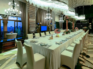 Luxurious hotel penthouse