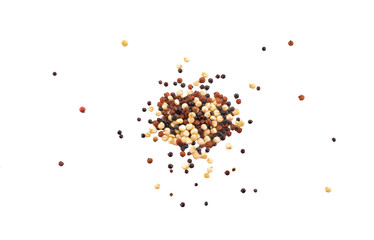 Quinoa  isolated on a white background