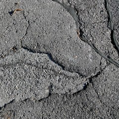 Obraz premium Cracked Asphalt Texture