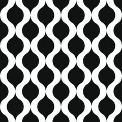 geometric circle seamless pattern background vector