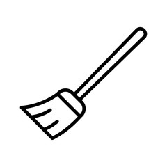 broom - home appliances icon vector design template