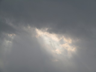 clouds rain weather light sky