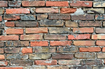 Texture brick wall, background, detailed pattern