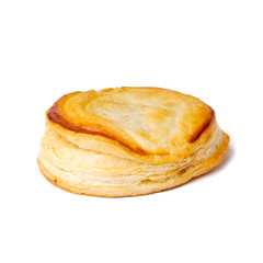 puff or tasty puff pastry on background new.