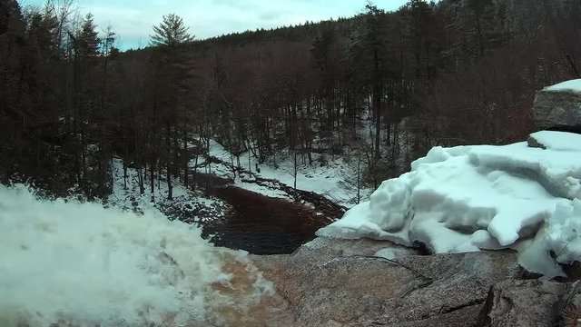 Edge Of Winter Waterfall 2020