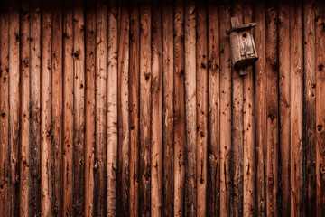 Wom weather damaged wooden wall