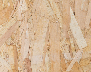 Sawdust in a wooden board.