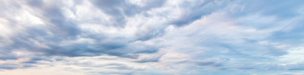 Beautiful clouds at sunset