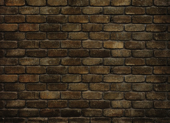 grungy old brick wall for background