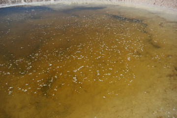 Salt Lake Landscape in Turkey