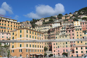 Fototapeta na wymiar view from italy town