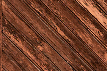 Wom weather damaged wooden door