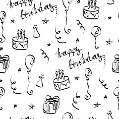 happy birthday pattern