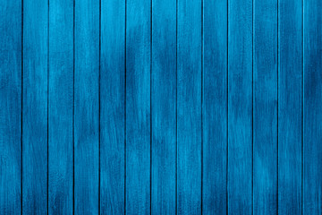 wooden wall background texture vertical pattern with classic blue color