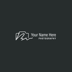 Bv Initial Signature Photography Logo