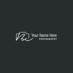 Be Initial Signature Photography Logo