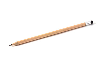 pencil isolated on white background