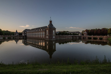 Famous old Westphalian castle with large park