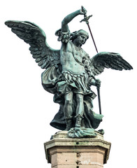 Bronzestatue des Erzengels Michael auf der Engelsburg