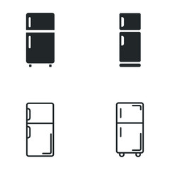 Freezer cold icon template color editable. Freezer cold symbol vector sign isolated on white background illustration for graphic and web design.