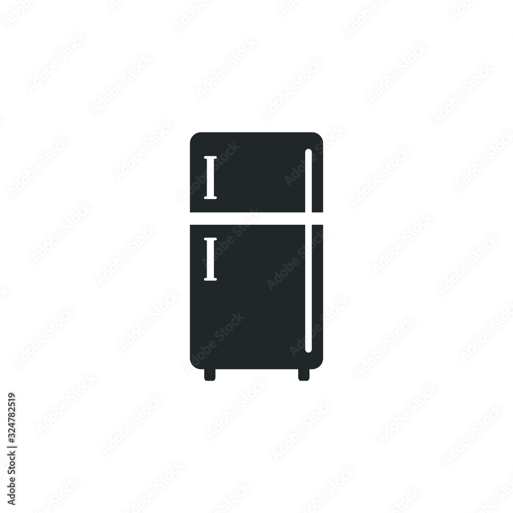 Poster freezer cold icon template color editable. freezer cold symbol vector sign isolated on white backgro