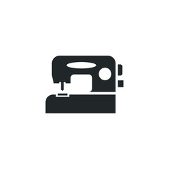 sewing machine icon template color editable. sewing machine symbol vector sign isolated on white background illustration for graphic and web design.