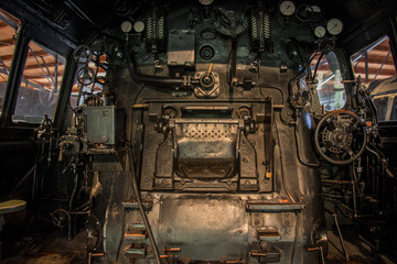  habitat of an old steam locomotive