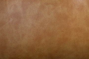 Brown leather background.