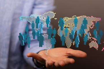 Structure of world economy, communication network..
