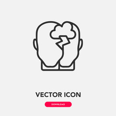 conflict icon vector. fight icon vector symbol illustration. Modern simple vector icon for your design. conflict icon vector	