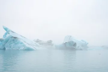 Poster Schmelzende Gletscher im Nordozean © luchschenF