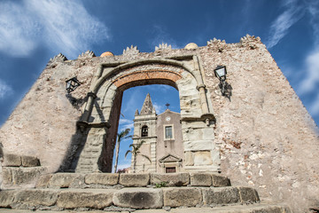 ruins of church