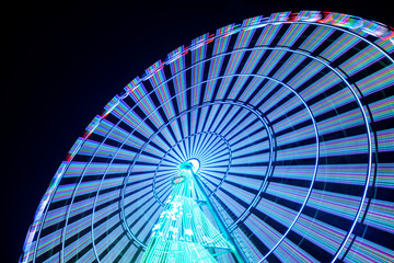 Park amusement park Ferris wheel..