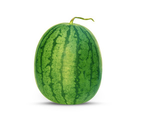 watermelon isolated on white background.