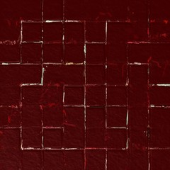 Fototapeta premium Colorful square pattern with a rough texture background. Background texture wall and have copy space for text. Picture for creative wallpaper or design art work.
