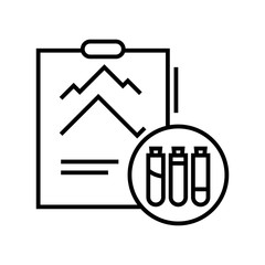Batteries indications line icon, concept sign, outline vector illustration, linear symbol.