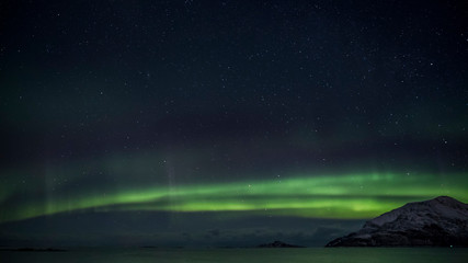 Obraz na płótnie Canvas Polarlicht über Norwegen