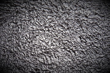 black texture of wall