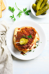 Nashville hot chicken sandwich