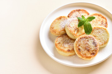 Cottage cheese pancakes