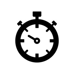 stopwatch icon collection, trendy style