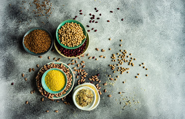 Organic food concept