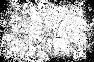 Black and white grunge texture. Monochrome background abstract