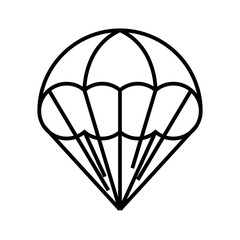Aeronauts line icon, concept sign, outline vector illustration, linear symbol.