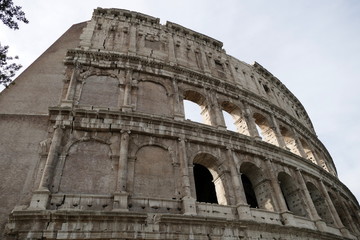 Naklejka premium il colosseo,anfiteatro flavio,roma,italia