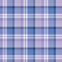 Seamless pattern in amazing discreet lilac and purple colors for plaid, fabric, textile, clothes, tablecloth and other things. Vector image.