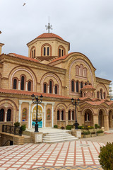 Fototapeta na wymiar Thessaloniki, Greece - February 12 2020: temples in Thessaloniki