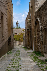 Obraz premium The beautiful hilltop village of Erice Italy (Sicily)