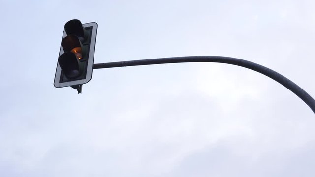 Ampel wird Rot