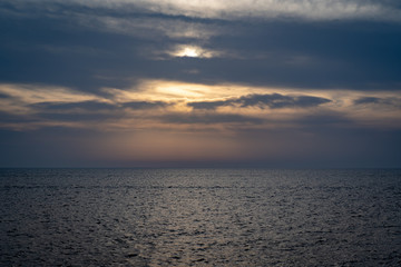 A sunset in Marsala Italy (Sicily)